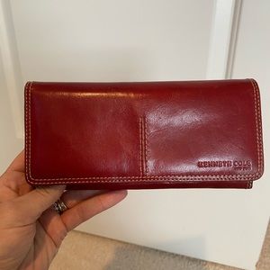 Red Kenneth Cole wallet